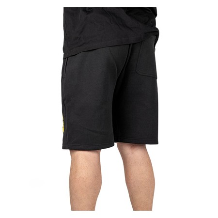 HERREN SHORT BLACK CAT JOGGER SHORTS - NOIR