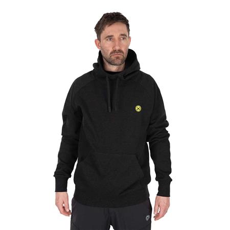 Herren Sweat Fox Matrix Black Marl Hoody - Noir