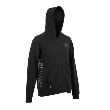 HERREN-SWEAT PRESTON INNOVATIONS CORE COLLECTION ZIP HOODIE - SCHWARZ