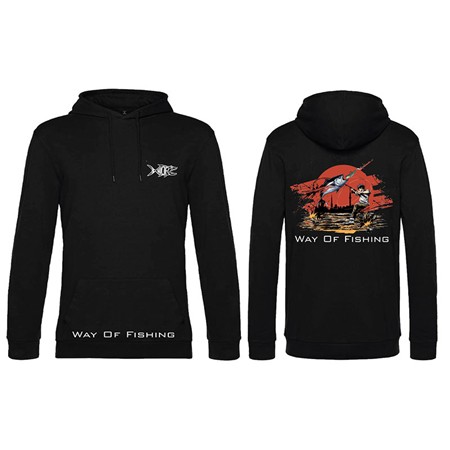 HERREN-SWEAT W.O.F. MANGA - SCHWARZ
