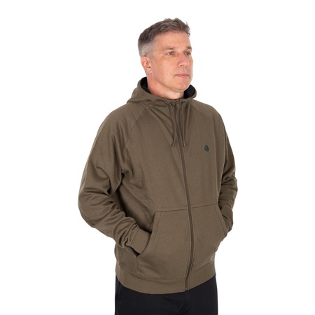 HERREN-SWEATSHIRT FOX COLLECTION ZIPPED HOODY - GRÜN