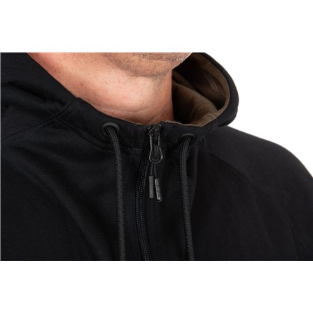 HERREN-SWEATSHIRT FOX COLLECTION ZIPPED HOODY - SCHWARZ