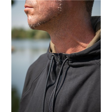 HERREN-SWEATSHIRT FOX COLLECTION ZIPPED HOODY - SCHWARZ