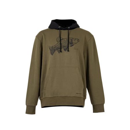 HERREN-SWEATSHIRT KORUM CLASSIC TENCH HOODIE - KHAKI
