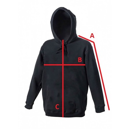 HERREN-SWEATSHIRT MIVARDI HOODY MC TEAM - SCHWARZ