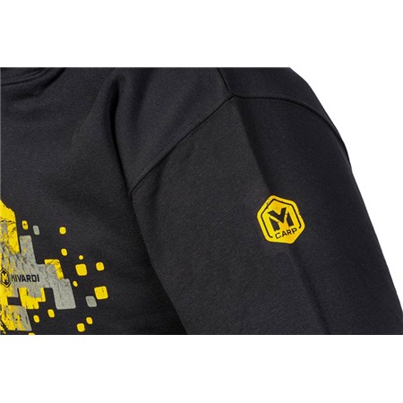 HERREN-SWEATSHIRT MIVARDI HOODY MC TEAM Y20 LIMITED - SCHWARZ