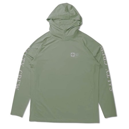 Herren-Sweatshirt Salty Crew Alpha Perforated Uv Hd Mask - Ölgrün