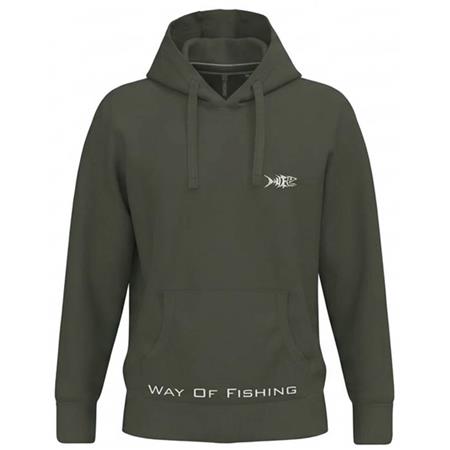 HERREN-SWEATSHIRT W.O.F. MANGA - GRÜN