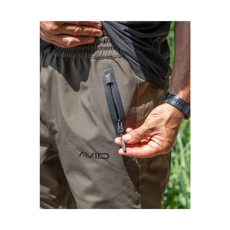 HERREN-ÜBERHOSE AVID CARP HYDRO FORCE 20K PRO OVERTROUSERS - KHAKI