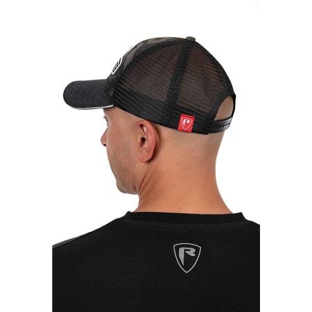 HERRENCAP FOX RAGE EMBROIDED CAMO TRUCKER CAP - SCHWARZ