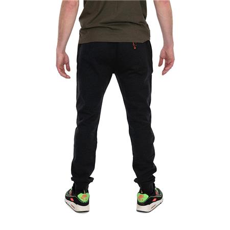 HERRENHOSE FOX COLLECTION LW JOGGER BLACK & ORANGE - SCHWARZ