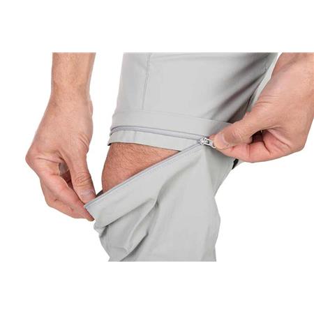 HERRENHOSE FOX RAGE ZIP-OFF SHORTS - GRIS