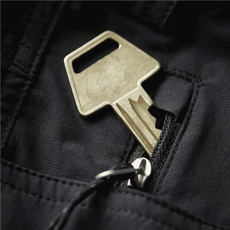 HERRENHOSE GEOFF ANDERSON ZIPZONE LIGHT - SCHWARZ