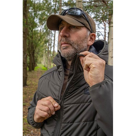 HERRENJACKE AVID CARP THERMITE HYBRID JACKET - KHAKI