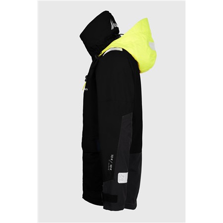 HERRENJACKE BERMUDES INSHORE OP10K - SCHWARZ/DUNKELGRAU