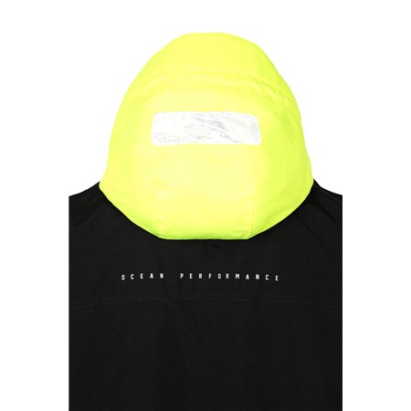 HERRENJACKE BERMUDES MESH INSHORE OP10K - SCHWARZ/DUNKELGRAU