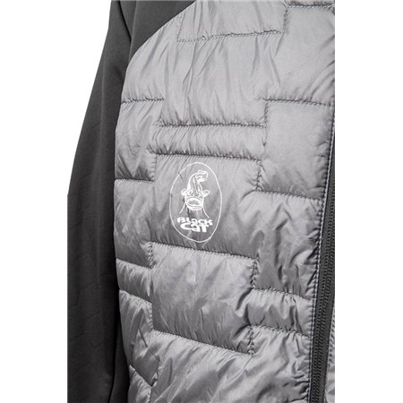 HERRENJACKE BLACK CAT CAT SHIELD HYBRID TOP - GRAU/SCHWARZ