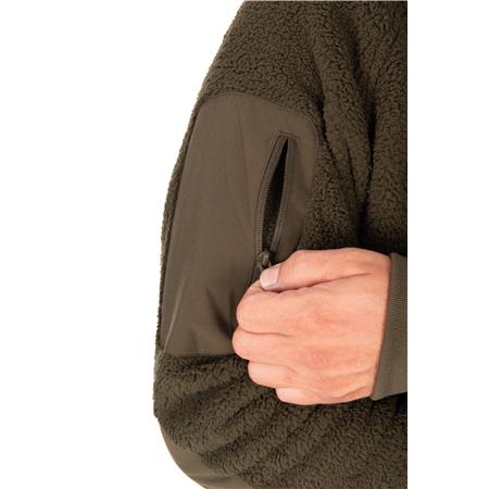 HERRENJACKE FOX OLIVE SHERPA HYBRID JACKET - OLIV