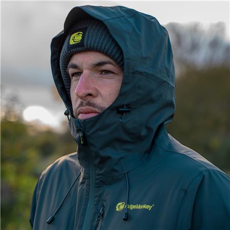 HERRENJACKE - GREEN RIDGE MONKEY THERMAPRO WATERPROOF SHELL - GREEN