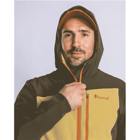 HERRENJACKE PINEWOOD ABISKO LIGHT STRETCH - BEIGE/VERT