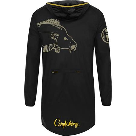 HERRENJACKE - SCHWARZ HOT SPOT DESIGN K-WAY CARPFISHING MANIA