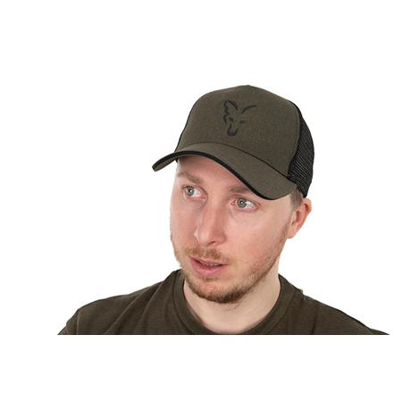 Herrenkappe Fox Collection Trucker Cap Green & Black - Grün