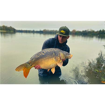 HERRENKAPPE MIT KLETTVERSCHLUSS FISHXPLORER SNAPBACK - GRÜN