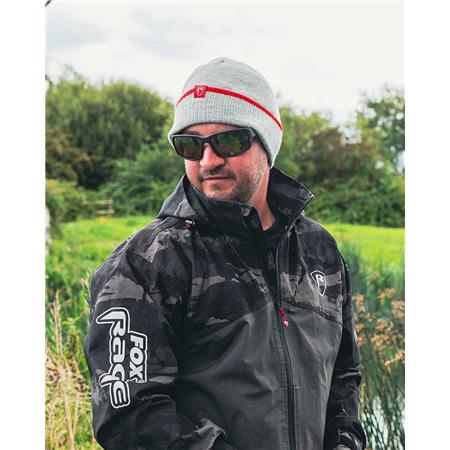 HERRENMÜTZE FOX RAGE LIGHT GREY BEANIE - GRAU