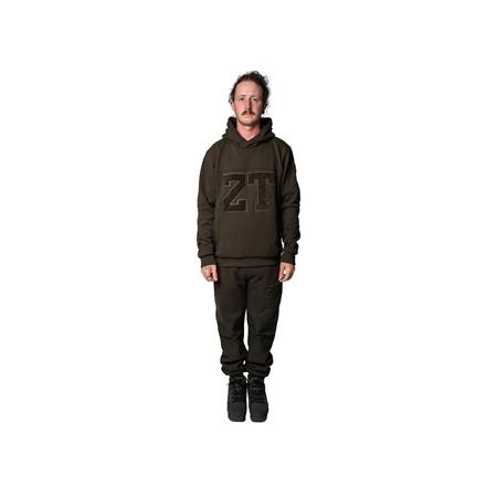 HERRENPULLOVER - KHAKI NASH ZERO TOLERANCE WIND CHILL HOODY VARSITY - KAKI