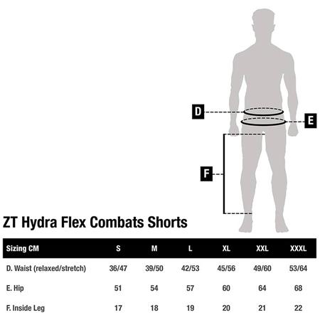HERRENSHORTS NASH ZT LITE HYDRA FLEX KÄMPFE - CAMO