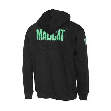 HERRENSWEATSHIRT - SCHWARZ MADCAT SKULL HOODIE - BLACK