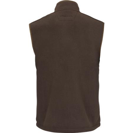 HERRENWESTE HARKILA SANDHEM SHERPA - DEMITASSE BROWN