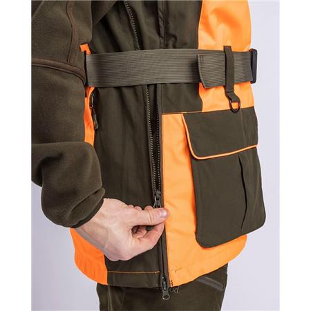 HERRENWESTE PINEWOOD FURUDAL DOGHANDLER - ORANGE/VERT