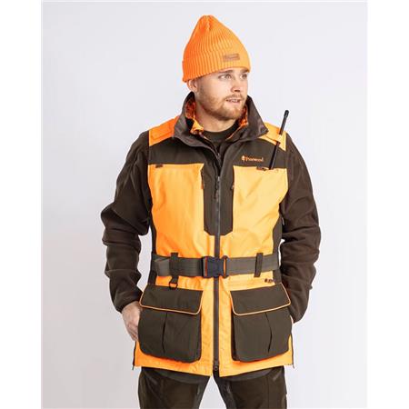 HERRENWESTE PINEWOOD FURUDAL DOGHANDLER - ORANGE/VERT