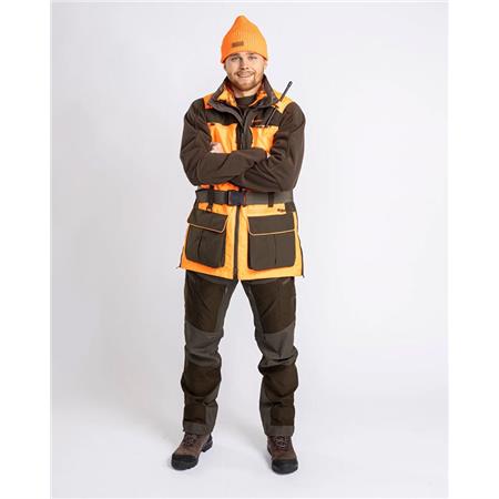 HERRENWESTE PINEWOOD FURUDAL DOGHANDLER - ORANGE/VERT