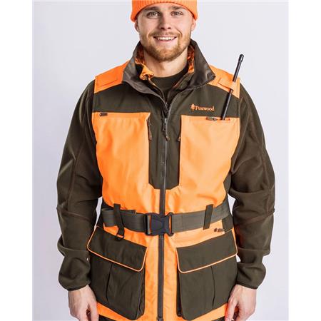 HERRENWESTE PINEWOOD FURUDAL DOGHANDLER - ORANGE/VERT
