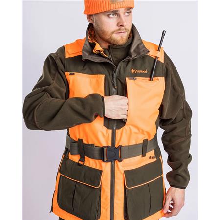 HERRENWESTE PINEWOOD FURUDAL DOGHANDLER - ORANGE/VERT