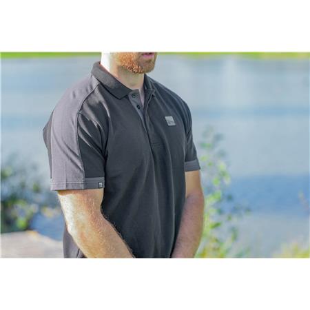 HERREPOLO PRESTON INNOVATIONS CORE COLLECTION POLO - SORT
