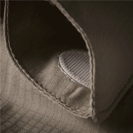 HERRES KORTÆRMEDE SKJORTE GEOFF ANDERSON EZMAR LIGHT S/S - KHAKI