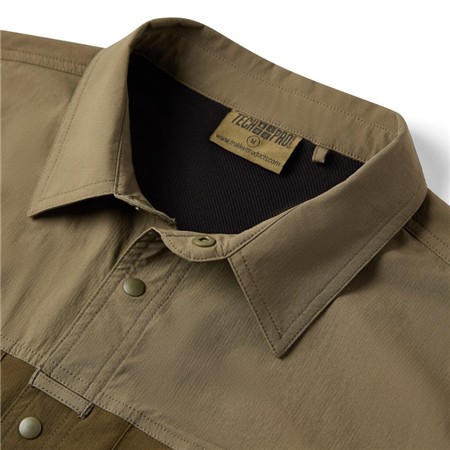 HERRESKJORTE TRAKKER TECHPRO MOZZI SHIRT - KAKI