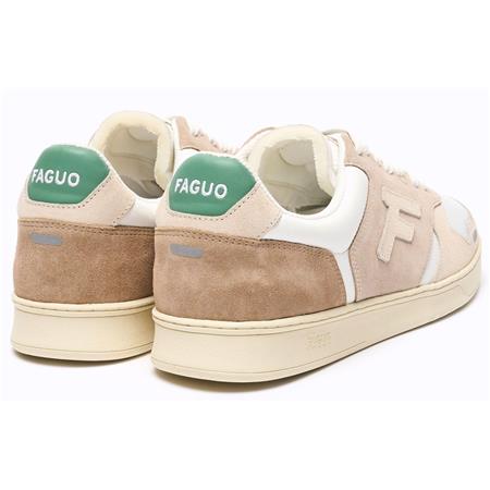 HERRESKO SENSAS FAGUO PALMER - HVID/BEIGE