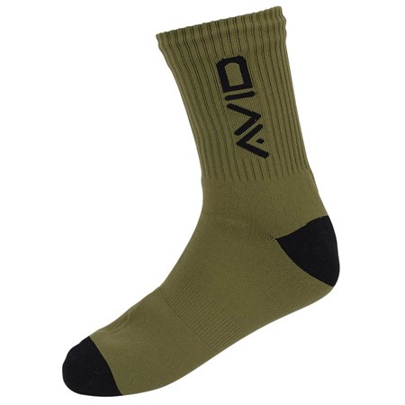 HERRESOKKER AVID CARP HYDRO-FORCE WATERPROOF SOCKS - KHAKI