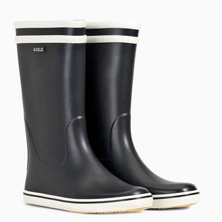 HERRESTØVLER AIGLE MALOUINE - MARINEBLÅ/HVID