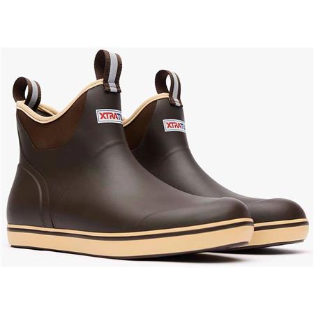 Herrestøvler Xtratuf Ankle Deck Boot - Chokolade/Beige
