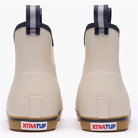 HERRESTØVLER XTRATUF ANKLE DECK BOOT - ELFENBEN/MARINEBLÅ