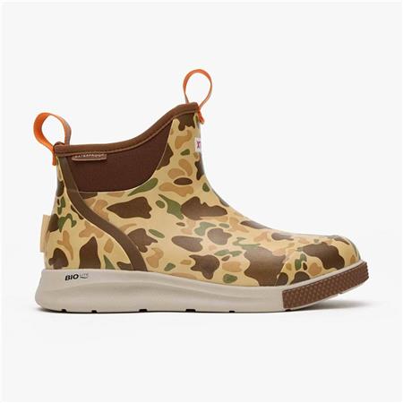 HERRESTØVLER XTRATUF ANKLE DECK BOOT SPORT - CAMOUFLAGE MED ANDEMØNSTER