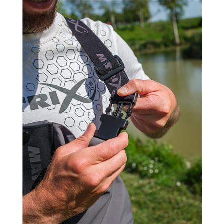 HERREVADER FOX MATRIX PRO-X OUTER SHELL - GRÅ/SORT