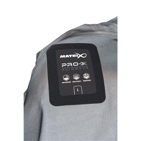 HERREVADER FOX MATRIX PRO-X OUTER SHELL - GRÅ/SORT