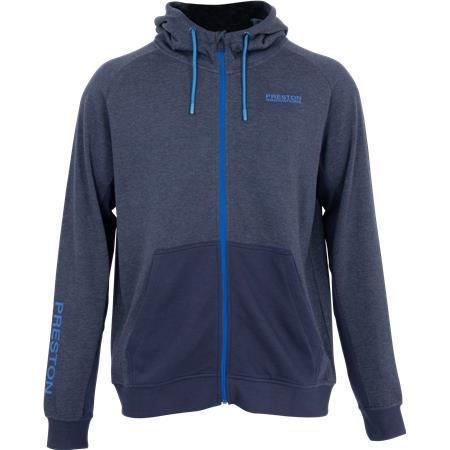 Herrhoodie Preston Innovations Navy Tide Zip Hoodie - Marin