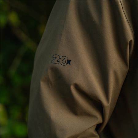 HERRJACKA AVID CARP HYDRO-FORCE 20K PULLOVER JACKET - KAKI